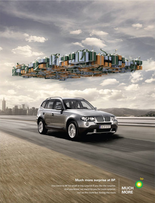 美國BP機(jī)油創(chuàng)意廣告-保護(hù)您的愛車